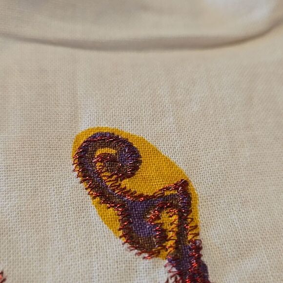 Holiday Cocktail Napkins 100% Cotton From India - Picture 6 of 13